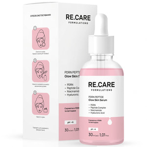 Сыворотка для лица RE.CARE (Рекейр) с PDRN и пептидами Peptide Glow Skin Serum 30 мл