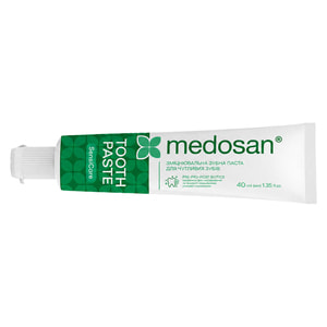 Зубная паста MEDOSAN (Медосан) SensiCare (Сенсикеа) укрепляющая для чувствительных зубов 40 мл