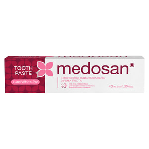 Зубная паста MEDOSAN (Медосан) LumiWhite Pro интенсивная отбеливающая 40 мл