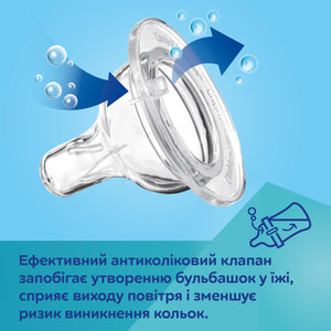 Пляшечка антиколікова для годування CANPOL (Канпол) 35/239_blu Easy Start Gold поліпропіленова з широким отвором 120 мл