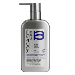 Маска для волос YOCASE (Йокасе) Detox (Детокс) для жирных волос увлажняющая 375 мл