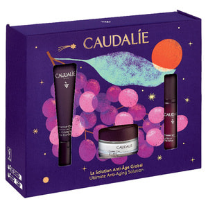 Набір CAUDALIE (Кадалі) Premier Cru Eye Cream 15 mL Set - Xmas 2026 Сироватка 10 мл + Premier Cru Крем 15 мл + Premier Cru крем для очей 15 мл