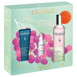 Набір CAUDALIE (Кадалі) Beauty Elixir 100 mL Set - Xmas 2026 Еліксир-вода для краси обличчя 100 мл + Сяюча сироватка 10 мл + Маска Детокс 15 мл