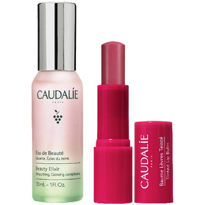 Набір CAUDALIE (Кадалі) Beauty Elixir 30 mL Set - Xmas 2026 Еліксир-вода для краси обличчя 30 мл + Тінт Бальзам для губ 4.5 г