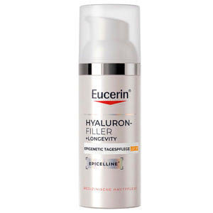Крем для лица EUCERIN (Юцерин) Hyaluron-Filler (Гиалурон филлер) эпигенетический антивозрастной дневной для всех типов кожи SPF30 50 мл