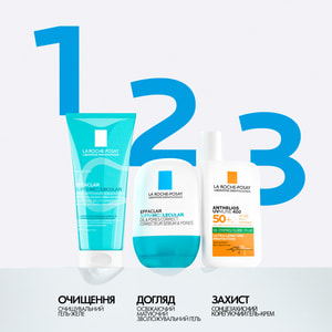 Гель для лица La Roche-Posay (У Рош-Позе) Эфаклар Супрамолекуляр освежающий матовый увлажняющий против жирного блеска и расширенных пор 40 мл