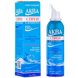 Спрей назальний Аква Спрей плюс Д-пантенол 0,65% 150 мл