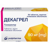 Купити Декагрел табл. в/о 90мг №56 Декагрел табл. в/о 90мг №56