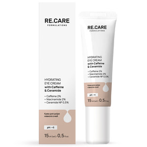 Крем для кожи вокруг глаз RE.CARE (Рекейр) Hydrating Eye with Caffeine & Ceramide 15 мл