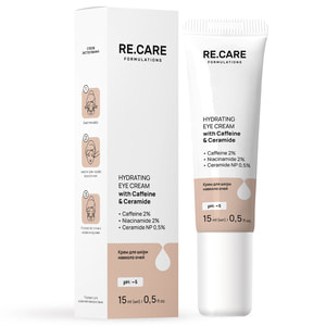 Крем для кожи вокруг глаз RE.CARE (Рекейр) Hydrating Eye with Caffeine & Ceramide 15 мл