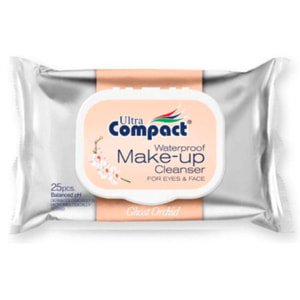 Серветки вологі ULTRA COMPACT (Ультра компакт) Make-up Cleanser з клапаном 25 шт