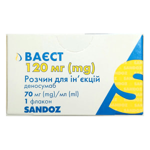 Ваест р-р д/ин. 70мг/мл фл. 1,7мл (120мг) №1