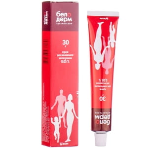 Белодерм крем д/наруж. прим. 0,05% туба 30г