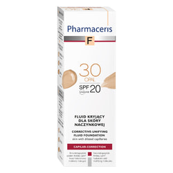 Флюїд для обличчя PHARMACERIS (Фармацеріс) F тональний для капілярної шкіри SPF20 відтінок 30 опал 30 мл