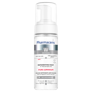 Пена для лица и кожи вокруг глаз PHARMACERIS (Фармацерис) W Pure-Luminium (Пури-Альбуцин) очищающая отбеливающая 150 мл