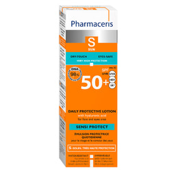 Емульсія для обличчя PHARMACERIS S (Фармацеріс) Sensi Protect сонцезахисна денна SPF 50+ 50 мл
