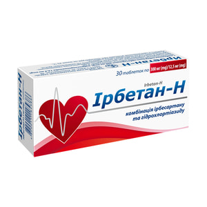Ірбетан-Н табл. 300мг/12,5мг №30