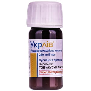 Укрлів сусп. оральн. 250мг/5мл фл. 30мл