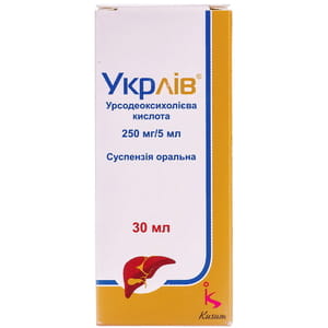 Укрлів сусп. оральн. 250мг/5мл фл. 30мл