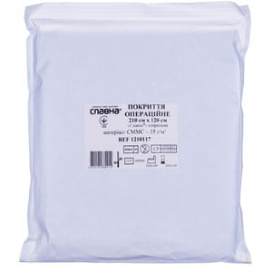 Покрытие операционное стерильное Славна материал смс размер 210см x 120см 1 шт