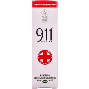 Веногель 911 с конским каштаном для профилактики и лечения варикозного расширения вен 100 мл