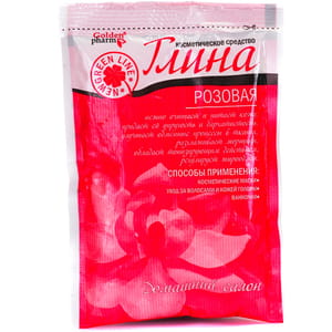 Глина косметична рожева Голден-фарм 60 г