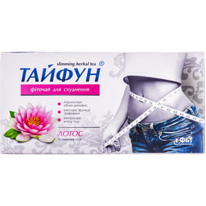 Фиточай Тайфун Лотос для похудения в пакетах по 2 г 30 шт