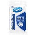 Салфетки влажные SMILE (Смайл) Антибактериальные в ассортименте 15 шт