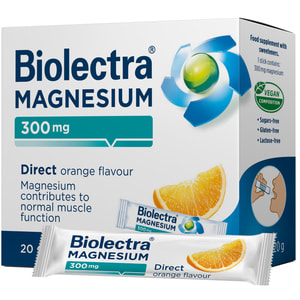 Биолектра Магнезиум Директ с апельсиновым вкусом 20 шт