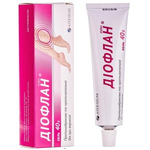 Діофлан гель туба 40г