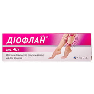 Діофлан гель туба 40г
