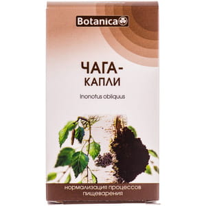 Капли для общего укрепления организма Чага Ботаника флакон 50 мл