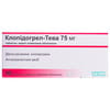 Клопидогрел-Тева табл. п/о 75мг №90
