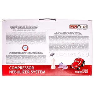 Інгалятор компресорний Dr.Frei (Доктор фрай) Turbo Car (Турбо Кар)