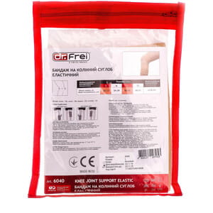 Бандаж на колінний суглоб еластичний DR.FREI (Доктор Фрай) артикул 6040 розмір  L