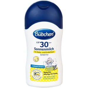 Молочко сонцезахисне дитяче BUBCHEN Sensitive (Бюбхен Сенситів) для тіла з коефіцієнтом захисту SPF30 50 мл