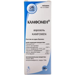 Камфомен аер. балон 30г