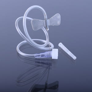 Катетер внутривенный тип Батерфляй (бабочка) для внутривенного введения лекарственных средств размер G27 серый Vogt Medical