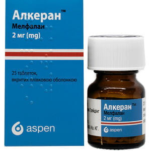 Алкеран табл. п/о 2мг №25