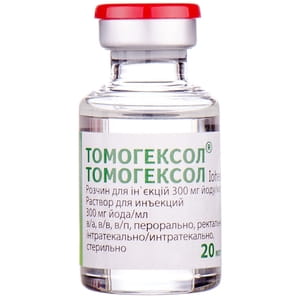 Томогексол р-р д/ин. 300мг йода/мл фл. 20мл №1