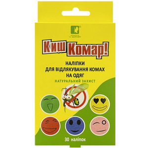 Наклейки на одежду ENJEE (Энжи) Кыш-комар ароматические 30 шт