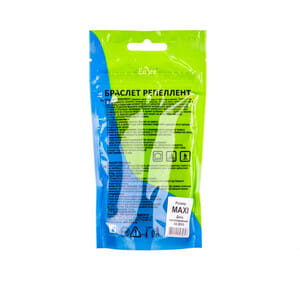 Браслет-репеллент ENJEE (Энжи) Кыш-комар от комаров и паразитов с маслом цитронеллы Макси 100 мм 1 шт