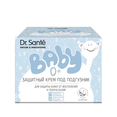Крем детский Dr.Sante Baby (Доктор сантэ) защитный под подгузник 60 мл