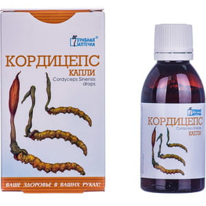 Капли общеукрепляющего действия Гриб Кордицепс Фитобиотехнологии флакон 50 мл