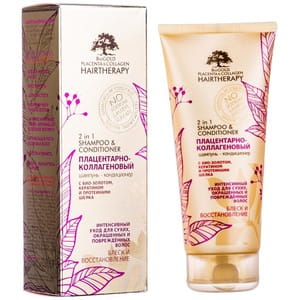 Шампунь-кондиционер для волос Биоголд плацентарно-коллагеновый для сухих,окрашенных и поврежденных волос 200 мл