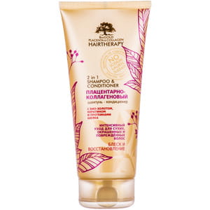 Шампунь-кондиционер для волос Биоголд плацентарно-коллагеновый для сухих,окрашенных и поврежденных волос 200 мл