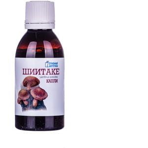 Капли Гриб Шиитаке Грибная аптечка для общего укрепления организма и снижения холестерина в крови флакон 50 мл