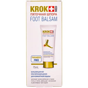 Бальзам для ніг Крок Мед П'яткова шпора для комфортної ходьби 75 мл
