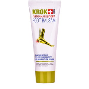 Бальзам для ніг Крок Мед П'яткова шпора для комфортної ходьби 75 мл