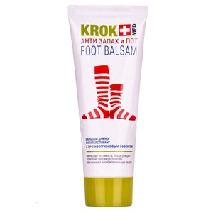 Бальзам для ніг Крок Мед Анти Запах антиперспірант з протигрибковим ефектом 75 мл